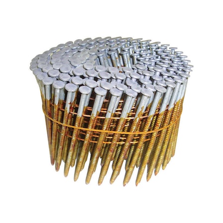 Metabo Hpt Pneumatic Nail, 2 in L, 16 ga, Hot Dipped Galvanized, Full Round Head, 16 Degrees 12700HPT